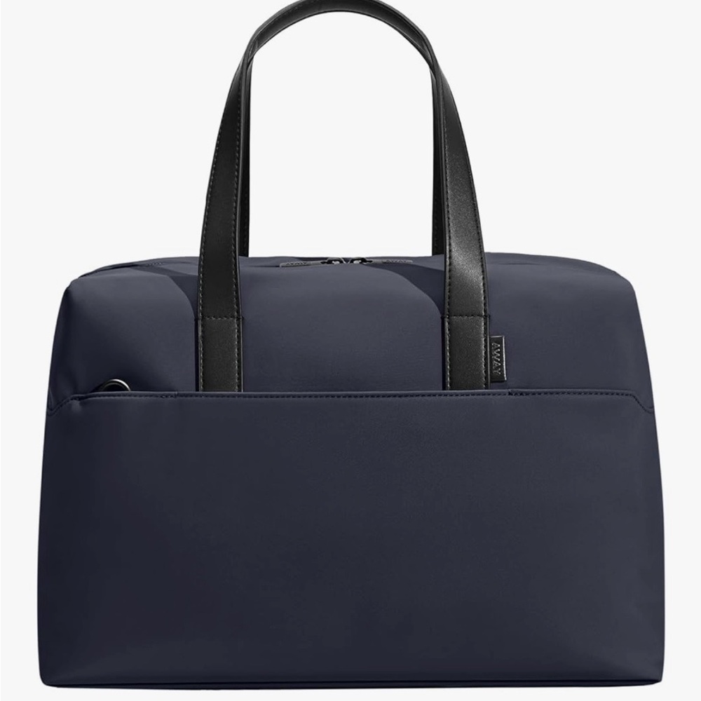 Away Midnight Blue Travel Bag with Black Straps